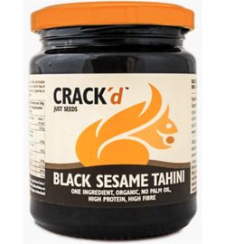 Crack'd Crack'd Sesam tahin zwart pasta organic bio (250g)