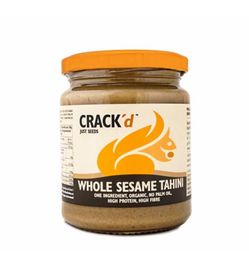 Crack'd Crack'd Volkoren sesam tahini organic bio (250g)