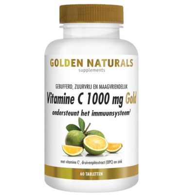 Golden Naturals Vitamine C1000 mg gold (60tb) 60tb