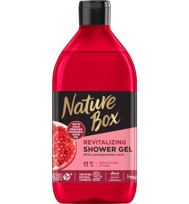 Nature Box Showergel pomegranate (385ml) 385ml