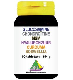 SNP Snp Glucosamine chondro MSM hyaluron curcum boswellia (90tb)