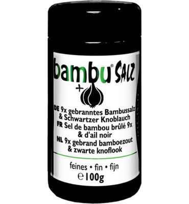 Bambu Salz Bamboezout knoflook (100g) 100g