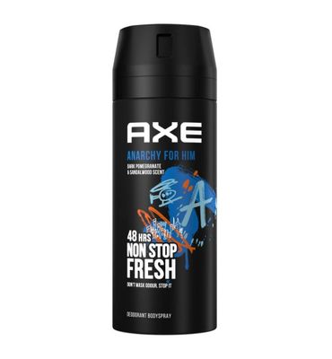 Axe Deodorant bodyspray anarchy (150ml) 150ml