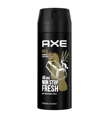 Axe Deodorant bodyspray gold (150ml) 150ml