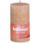 Bolsius Rustiekkaars shine 130/68 misty pink (1st) 1st thumb