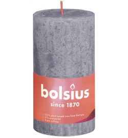 Bolsius Bolsius Rustiekkaars shine 130/68 frosted lavender (1st)