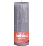 Bolsius Rustiekkaars shine 190/68 frosted lavender (1st) 1st thumb