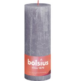 Bolsius Bolsius Rustiekkaars shine 190/68 frosted lavender (1st)