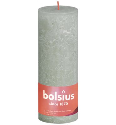 Bolsius Rustiekkaars shine 190/68 foggy green (1st) 1st