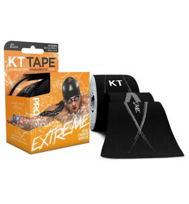 KT Tape Pro extreme precut 5 meter zwart (20st) 20st