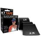 KT Tape Pro original precut 5 meter zwart (20st) 20st thumb