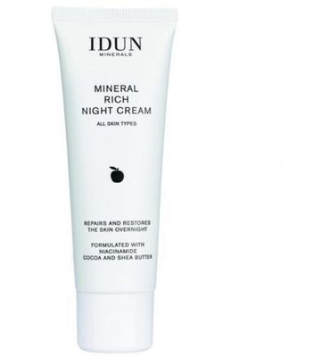 Idun Minerals Mineral rich night cream (50ml) 50ml