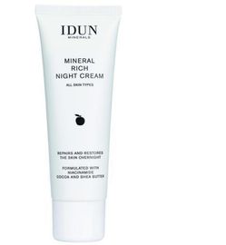 Idun Minerals Idun Minerals Mineral rich night cream (50ml)