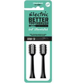 Better Toothbrush Better Toothbrush Opzetborstel premium zwart (2st)