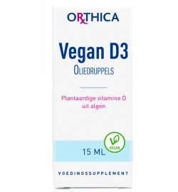 Orthica Orthica Vegan D3 oliedruppels (15ml)