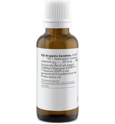 Orthica Vegan D3 oliedruppels (15ml) 15ml