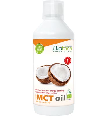 Biotona MCT olie puur bio (500ml) 500ml
