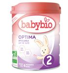 Babybio Optima 2 opvolgmelk 6-12 maanden bio (800g) 800g thumb