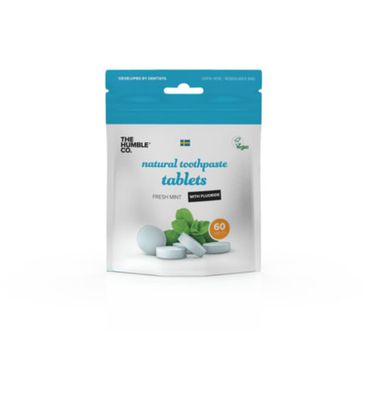 The Humble Co. Dental tablets met fluor (60tb) 60tb