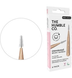 The Humble Co. The Humble Co. Interdental borstel 0.40 mm roze (6st)