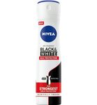 Nivea Deodorant spray black & white max protection (150ml) 150ml thumb