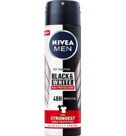 Nivea Nivea Men deodorant spray black & white max protection (150ml)