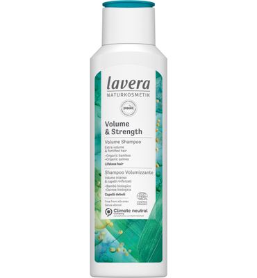 Lavera Shampoo volume & strength bio EN-IT (250ml) 250ml