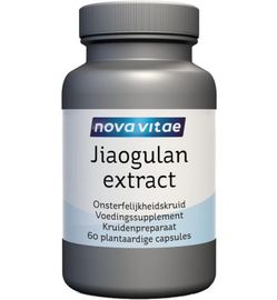 Nova Vitae Nova Vitae Jiaogulan extract onsterfelijkheidskruid (60vc)