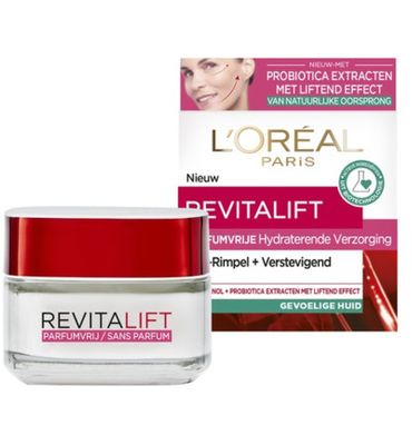 L'Oréal Revitalift dagcreme parfumvrij (50ml) 50ml
