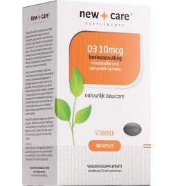 New Care New Care Vitamine D3 10mcg (100ca)