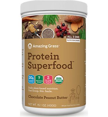 Amazing Grass Protein superfood chocolate peanut butter (430g) 430g
