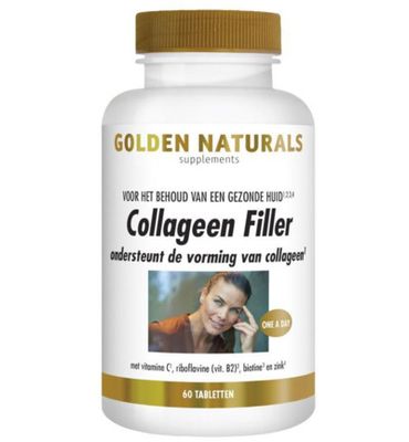 Golden Naturals Collageen filler (60tb) 60tb