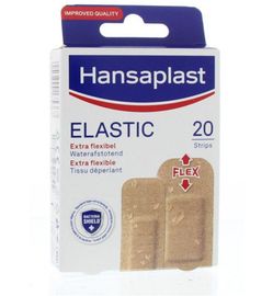 Hansaplast Hansaplast Pleisters elastic waterproof (20st)
