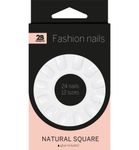2b Nails natural square (24st) 24st thumb