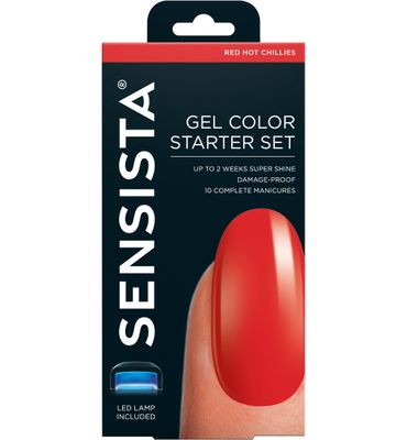 Sensista Gel starter set red hot (1st) 1st
