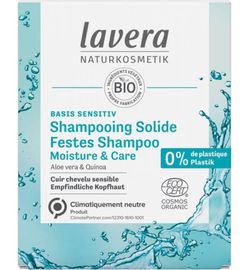 Lavera Lavera Basis Sentitiv shampoo bar moisture&care bio FR-NL (50g)
