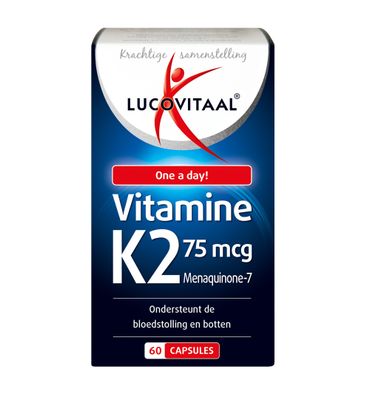 Lucovitaal Vitamine K2 75mcg (60ca) 60ca