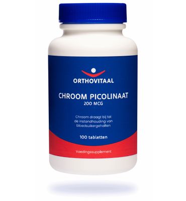 Orthovitaal Chroom picolinaat (100tb) 100tb