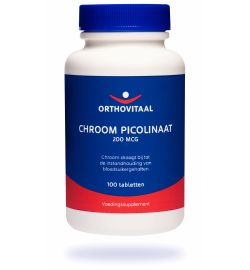 Orthovitaal Orthovitaal Chroom picolinaat (100tb)