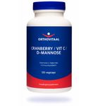 Orthovitaal Cranberry / Vitamine C / D-Mannose (120vc) 120vc thumb