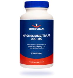 Orthovitaal Orthovitaal Magnesium citraat 200 mg (120tb)