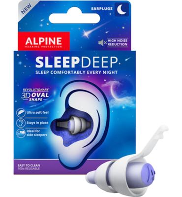 Alpine Sleepdeep earplugs (1paar) 1paar