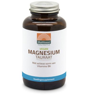 Mattisson Healthstyle Magnesium tauraat vegan (120vc) 120vc