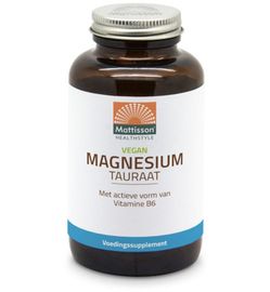 Mattisson Healthstyle Mattisson Healthstyle Magnesium tauraat vegan (120vc)