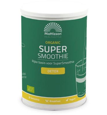 Mattisson Healthstyle Organic supersmoothie detox bio (500g) 500g
