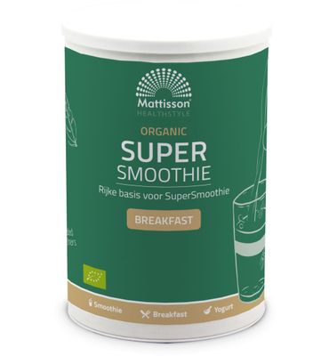 Mattisson Healthstyle Organic supersmoothie breakfast bio (500g) 500g