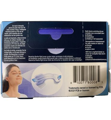 Breathe Right Clear (30st) 30st