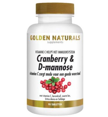 Golden Naturals Cranberry & D-mannose (90tb) 90tb