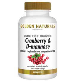 Golden Naturals Golden Naturals Cranberry & D-mannose (90tb)