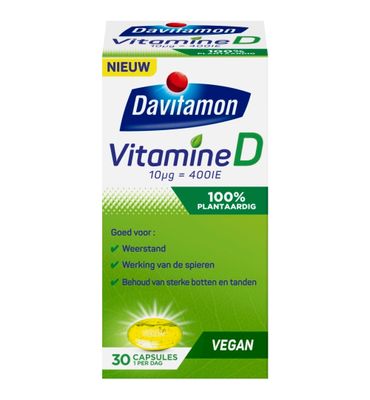 Davitamon Vitamine D 1 per dag (30tb) 30tb